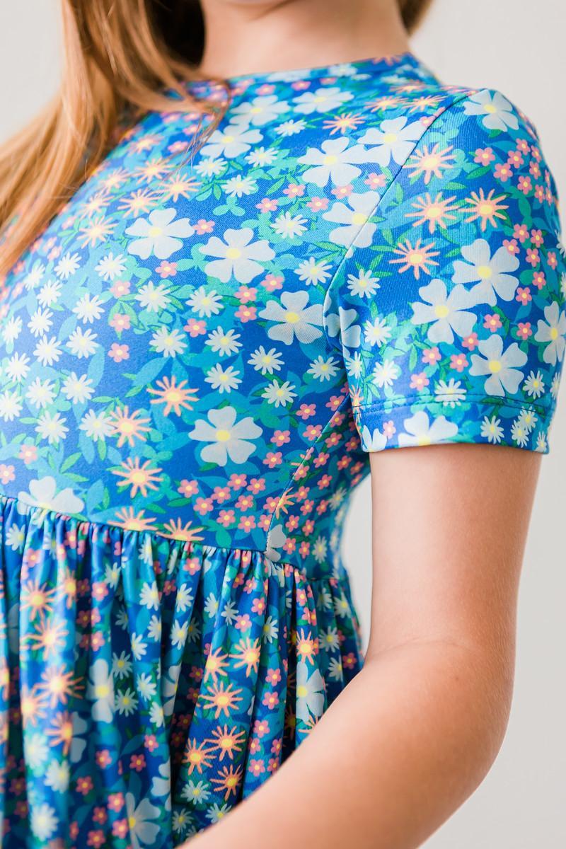 Mila & Rose ® Spring Fling S/S Pocket Twirl Dress - 