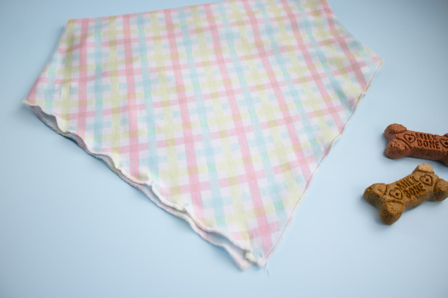 DREAM BIG LITTLE CO SPRING GINGHAM DREAM DOG BANDANAEveretts Place