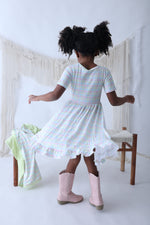 DREAM BIG LITTLE CO SPRING GINGHAM DREAM RUFFLE DRESSEveretts Place