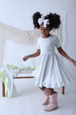 DREAM BIG LITTLE CO SPRING GINGHAM DREAM RUFFLE DRESSEveretts Place