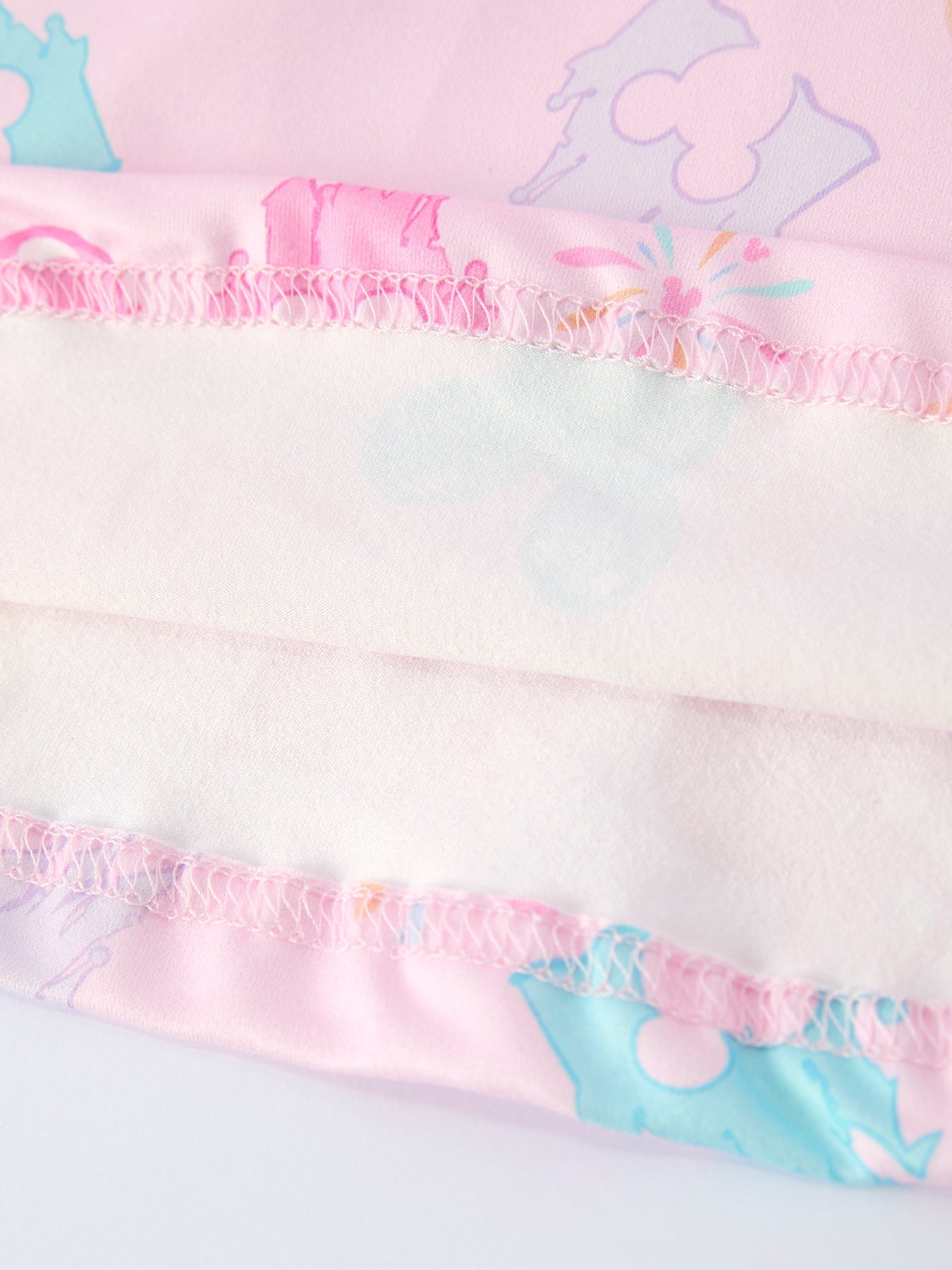 Rylee Faith Designs Spring Pink Theme Park Print Girls Twirl Dress - 