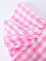 Rylee Faith Designs Spring Plaid Girls Dress Bow Flutter SleeveEveretts Place