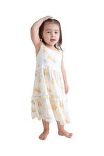 First Waddle Sundress for Baby & Toddler | Soft Breathable Summer Dress for First Steps by Rayn’s Tiny Stitches