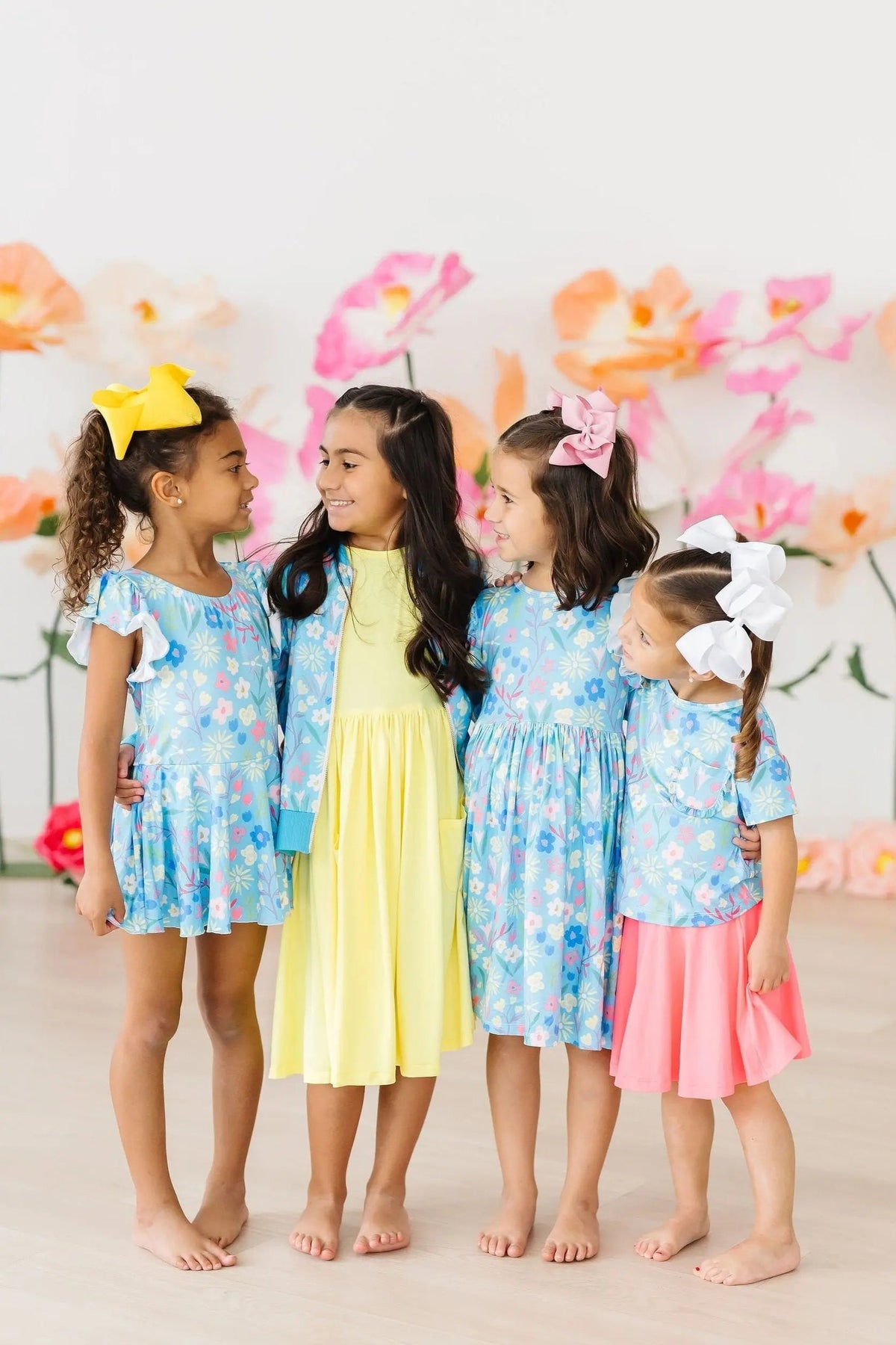 Mila & Rose ® Springtime Splendor Satin Jacket - 