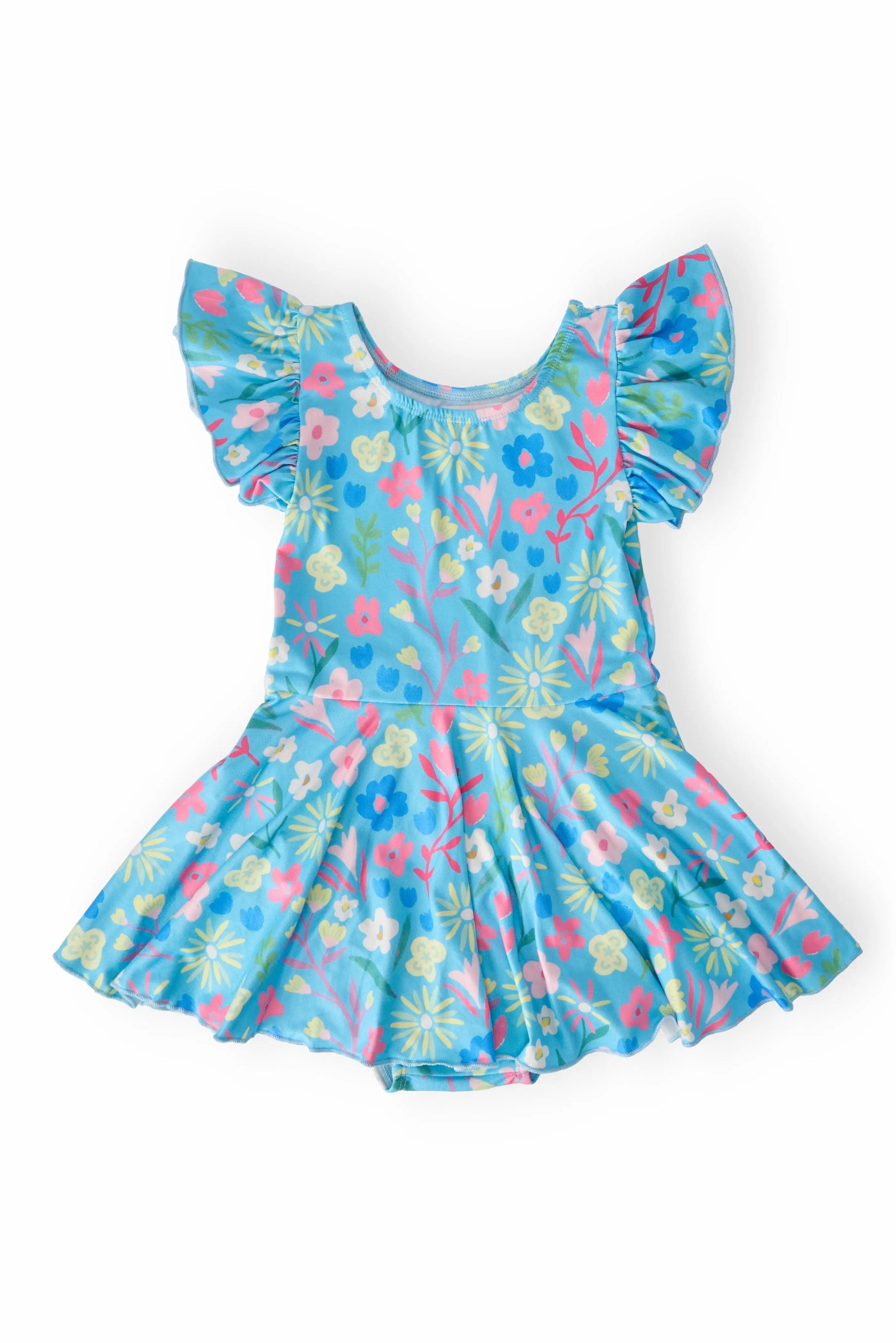 Mila & Rose ® Springtime Splendor S/S Twirl Leotard - 