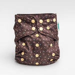 Food: Essentials Pocket Cloth Diaper with Athletic Wicking Jersey, Grows with your Baby - Everetts Place Boutique -