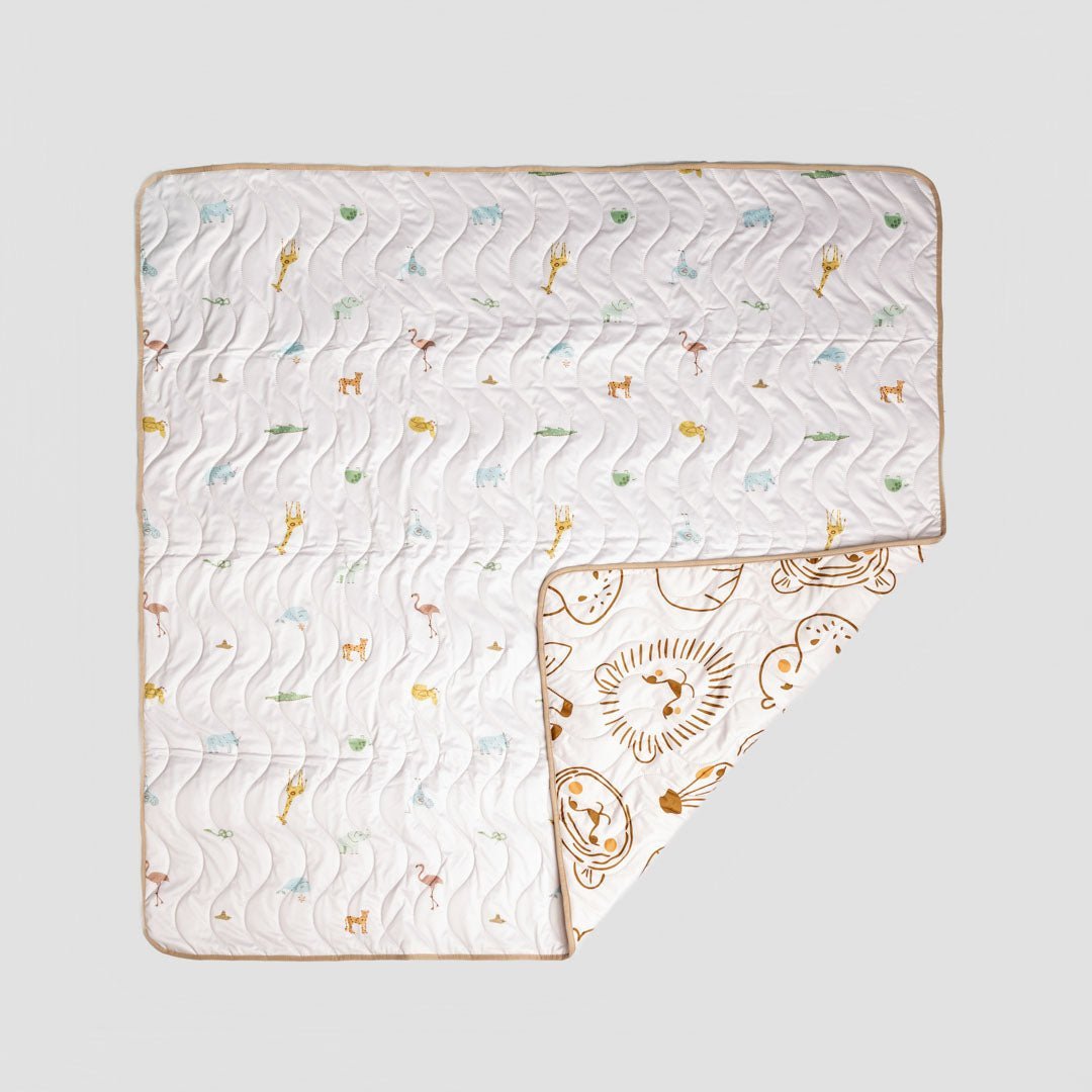 Anywhere Adventure Play Mat, Featuring Quilted Wipeable Machine Washable Fabric - Everetts Place Boutique - Play Mat