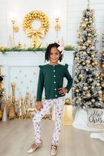 Mila & Rose ® Spruce Ruffle Cardigan - 