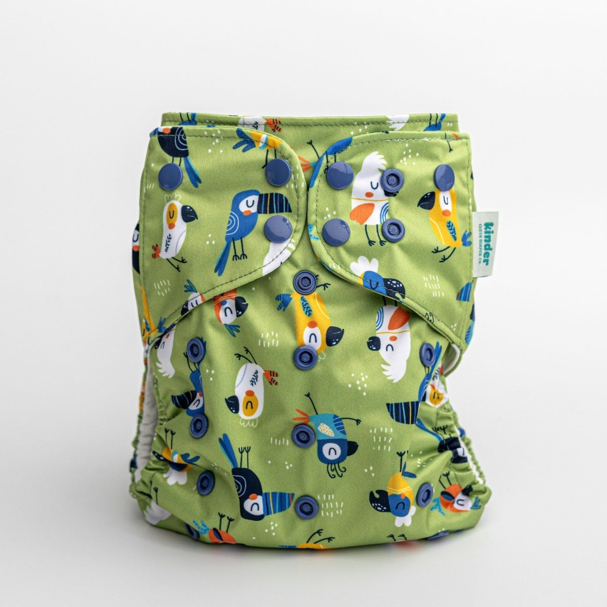 Animals and Insects: Essentials Pocket Cloth Diaper with Athletic Wicking Jersey, Grows with your Baby - Everetts Place Boutique - Pocket Diaper