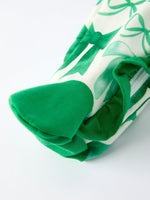 Rylee Faith Designs St. Patrick's Day Bow Print Long Sleeves Baby Girls Romper - 