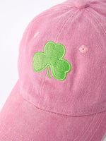 Rylee Faith Designs St. Patrick's Day Shamrock Applique Hat For Girls - 