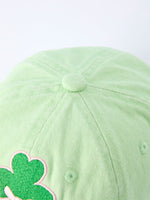 Rylee Faith Designs St. Patrick's Day Shamrock Embroidery Hat For Girls - 