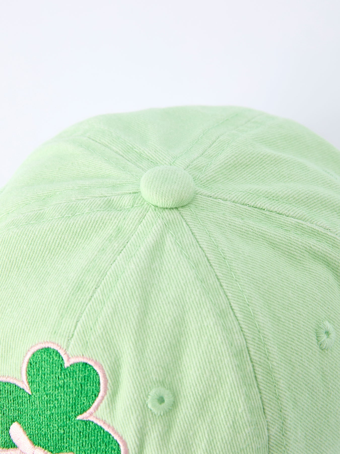 Rylee Faith Designs St. Patrick's Day Shamrock Embroidery Hat For Girls - 