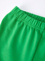 Rylee Faith Designs St. Patrick's Day Shamrock Top and Bell Bottom Pants Girls Set - 