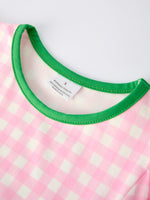 Rylee Faith Designs St. Patrick's Day Shamrock Top and Bell Bottom Pants Girls Set - 