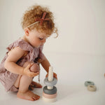Mushie Stacking Rings Toy - 