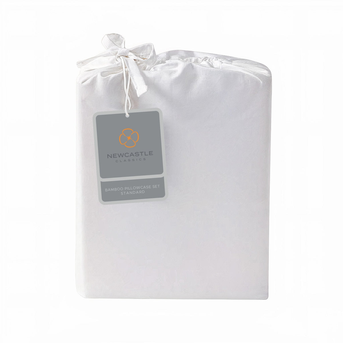 Standard Bamboo Pillowcase - set of 2 - White, Linens, Napkin, Towel, Blanket | Everetts Place