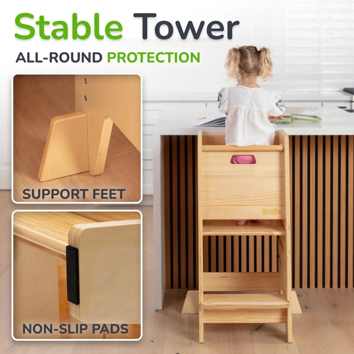 Ocodile.com Standing Tower with Door - 