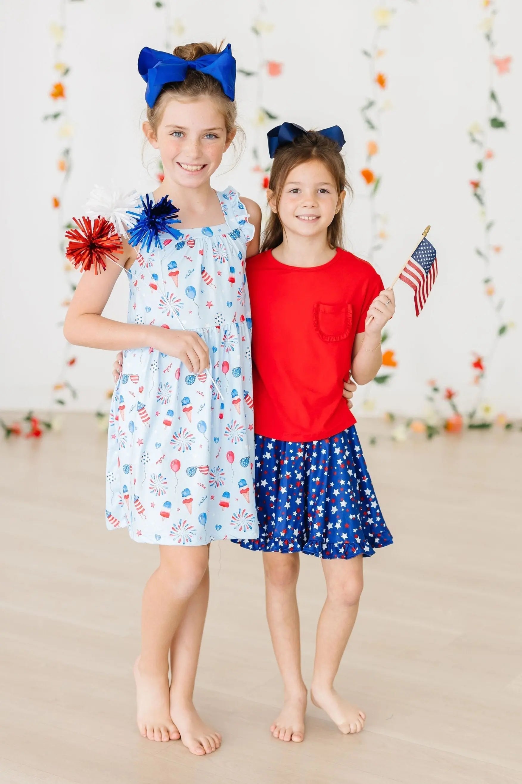 Mila & Rose ® Star Bright Ruffle Twirl Skort - 