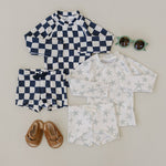 Mebie Baby Star Fish Long Sleeve Swim Set - 