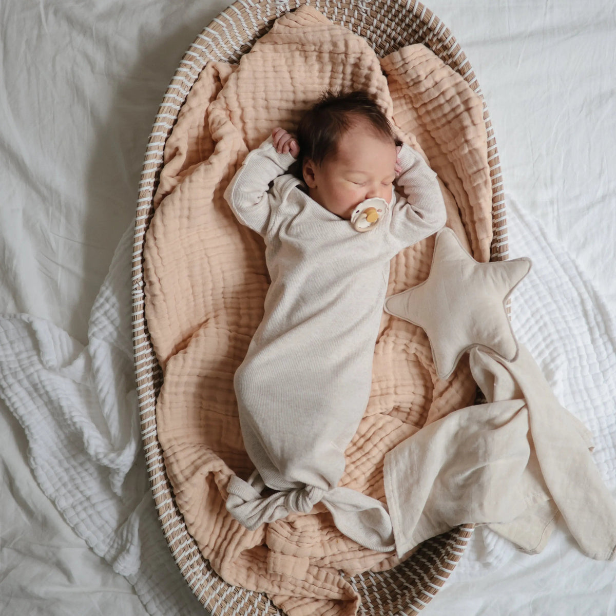 Mushie Star Lovey Blanket - 