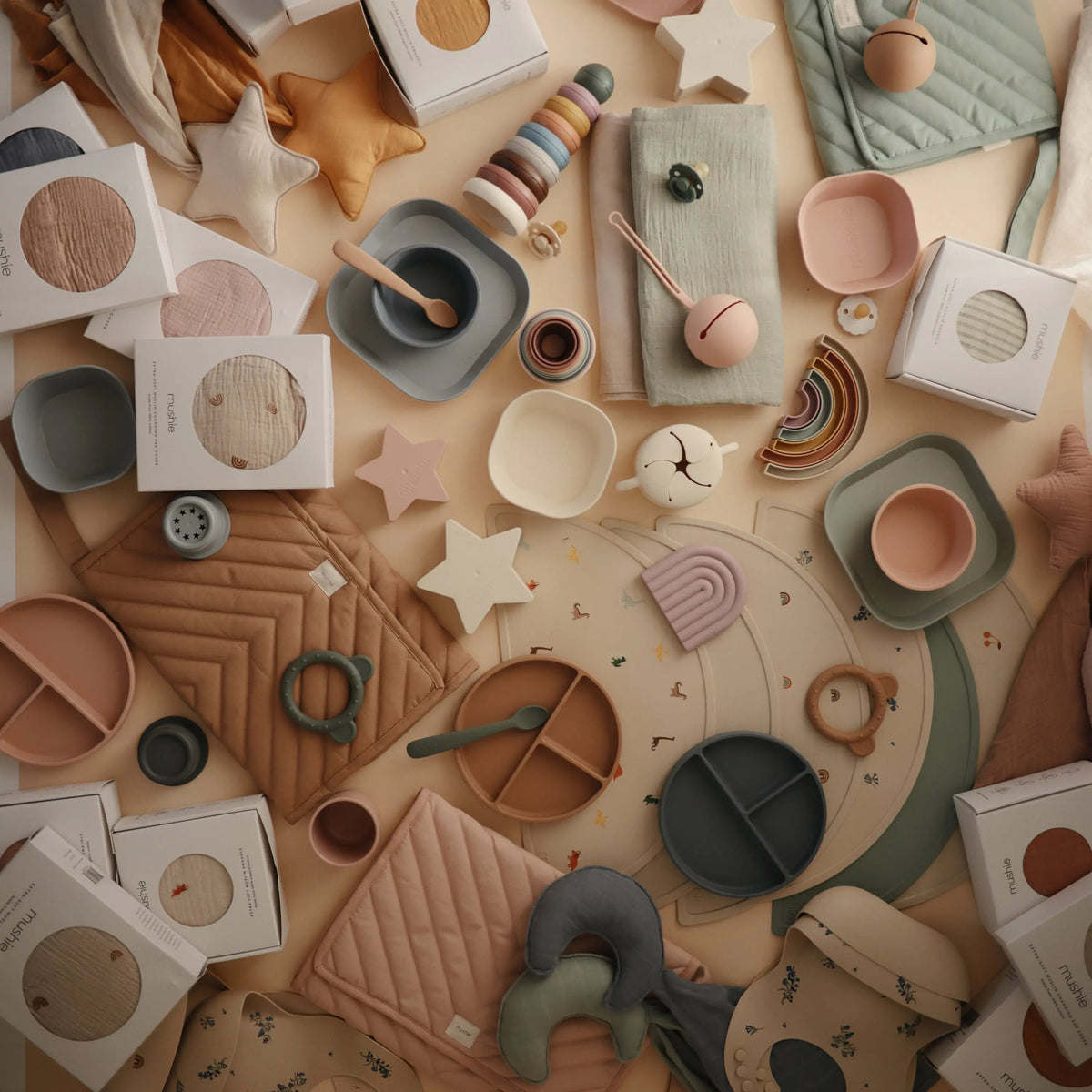 Mushie Star Lovey Blanket - 