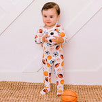 Bestaroo Star Player Footie Baby Bodysuit With Bamboo Fabric And Two Way Zipper Bestaroo - 