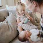 Mushie Star Training Toothbrush for Kids with Soft Silicone Bristles and Gentle Gum Care - Everetts Place Boutique - 