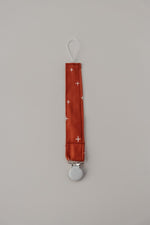 Starlight Pacifier Clip With Modern Star Print For Baby - Everetts Place Boutique - 