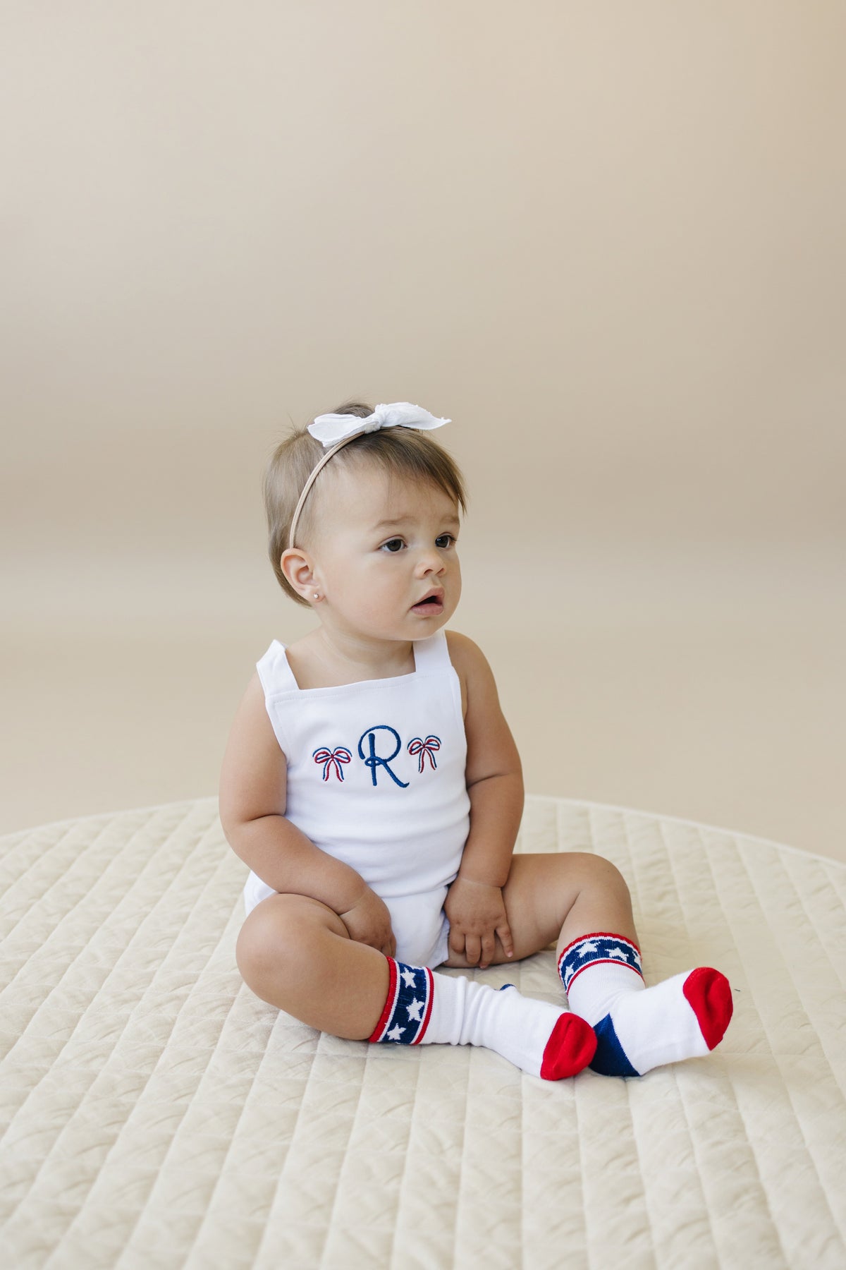 Little Joy Co. Stars and Stripes 4th of July Socks - Infant, Toddler, Youth & Adult Sizes