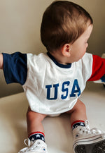 Little Joy Co. Stars and Stripes 4th of July Socks - Infant, Toddler, Youth & Adult Sizes