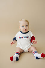 Little Joy Co. Stars and Stripes 4th of July Socks - Infant, Toddler, Youth & Adult Sizes
