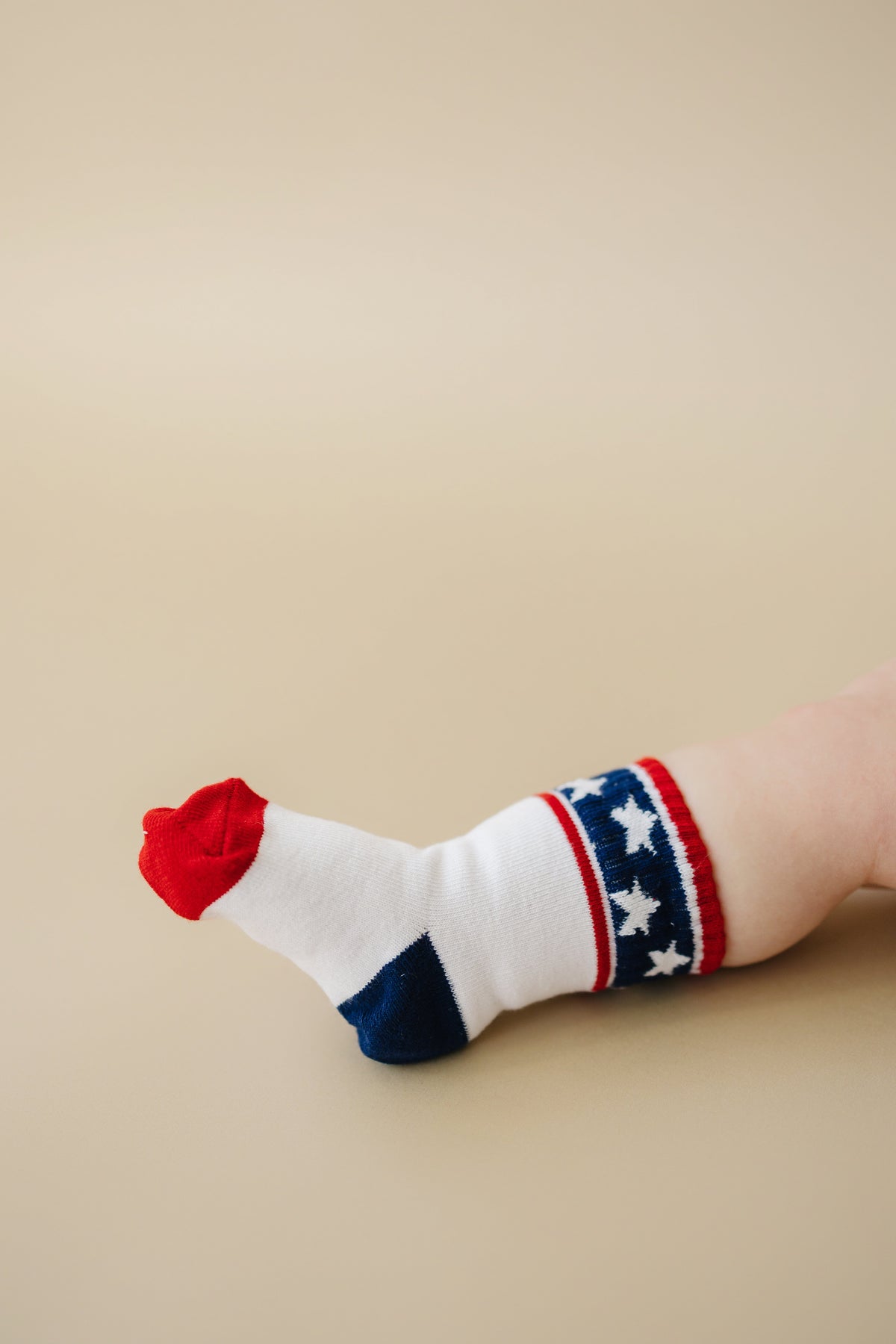 Little Joy Co. Stars and Stripes 4th of July Socks - Infant, Toddler, Youth & Adult Sizes