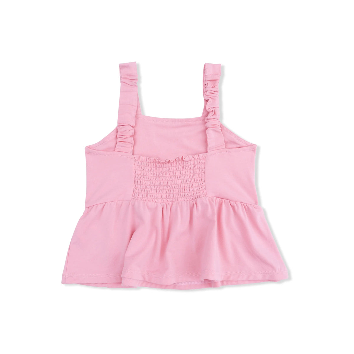 Angel Dear Stars and Stripes - Peplum Tank with Baby Bells - 