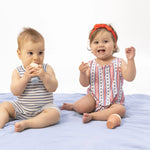 Angel Dear Stars and Stripes - Sleeveless Shortie Romper - 
