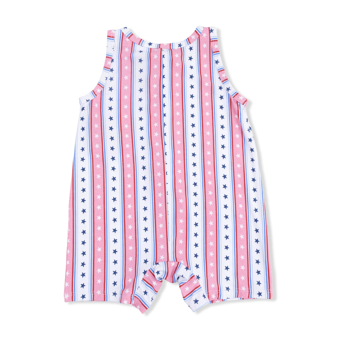 Angel Dear Stars and Stripes - Sleeveless Shortie Romper - 