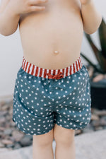 Mebie Baby Stars and Stripes Swim Shorts - 