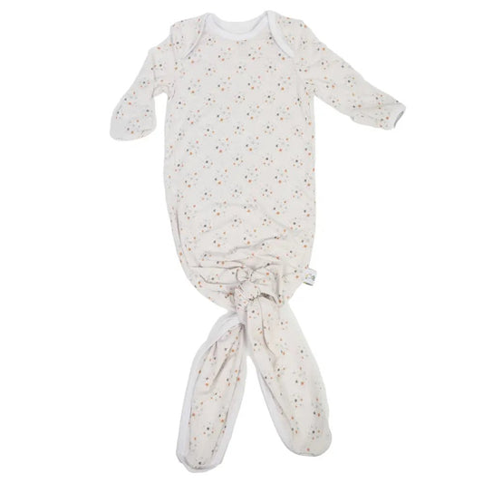 Stars Lunar Knotted Gown for Newborns 0 to 3 Months.
