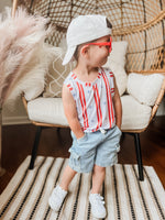 Little Joy Co. Stars & Stripes Bamboo Tank