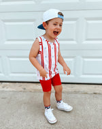 Little Joy Co. Stars & Stripes Bamboo Tank