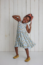 DREAM BIG LITTLE CO STAY GOLDEN DREAM RUFFLE DRESSEveretts Place
