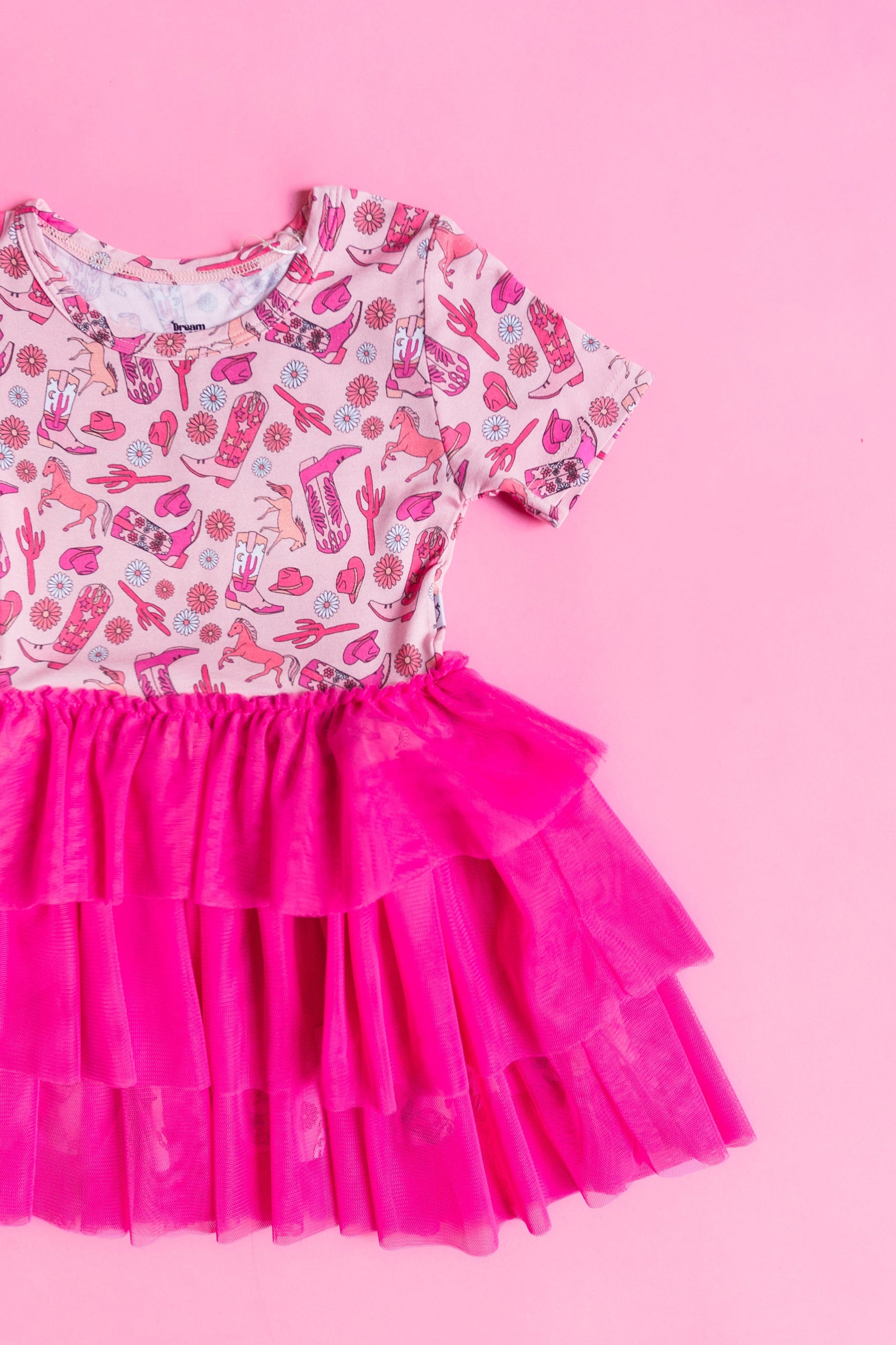 DREAM BIG LITTLE CO STAY WILD COWGIRL DREAM TUTU DRESSEveretts Place