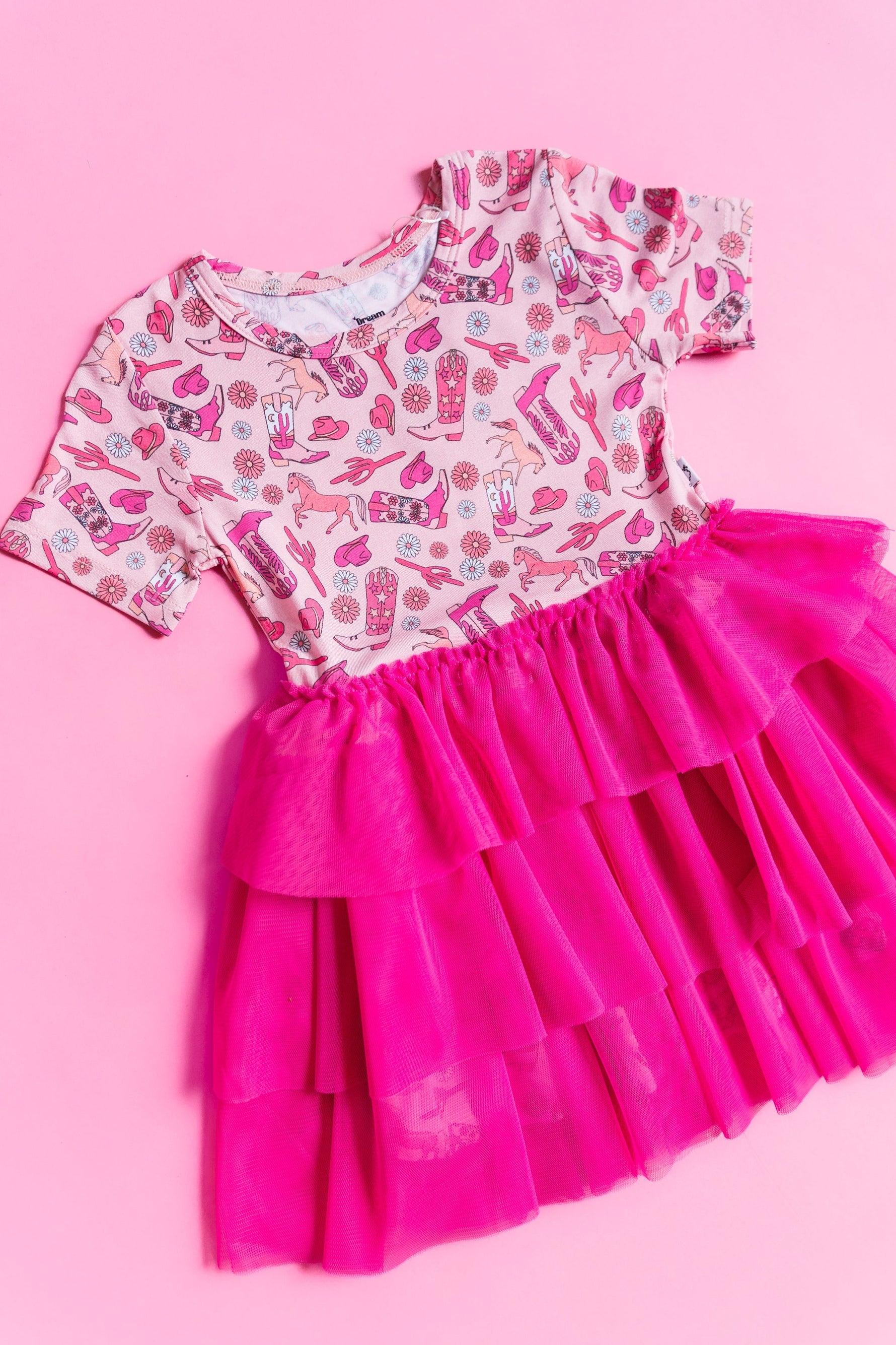 DREAM BIG LITTLE CO STAY WILD COWGIRL DREAM TUTU DRESSEveretts Place