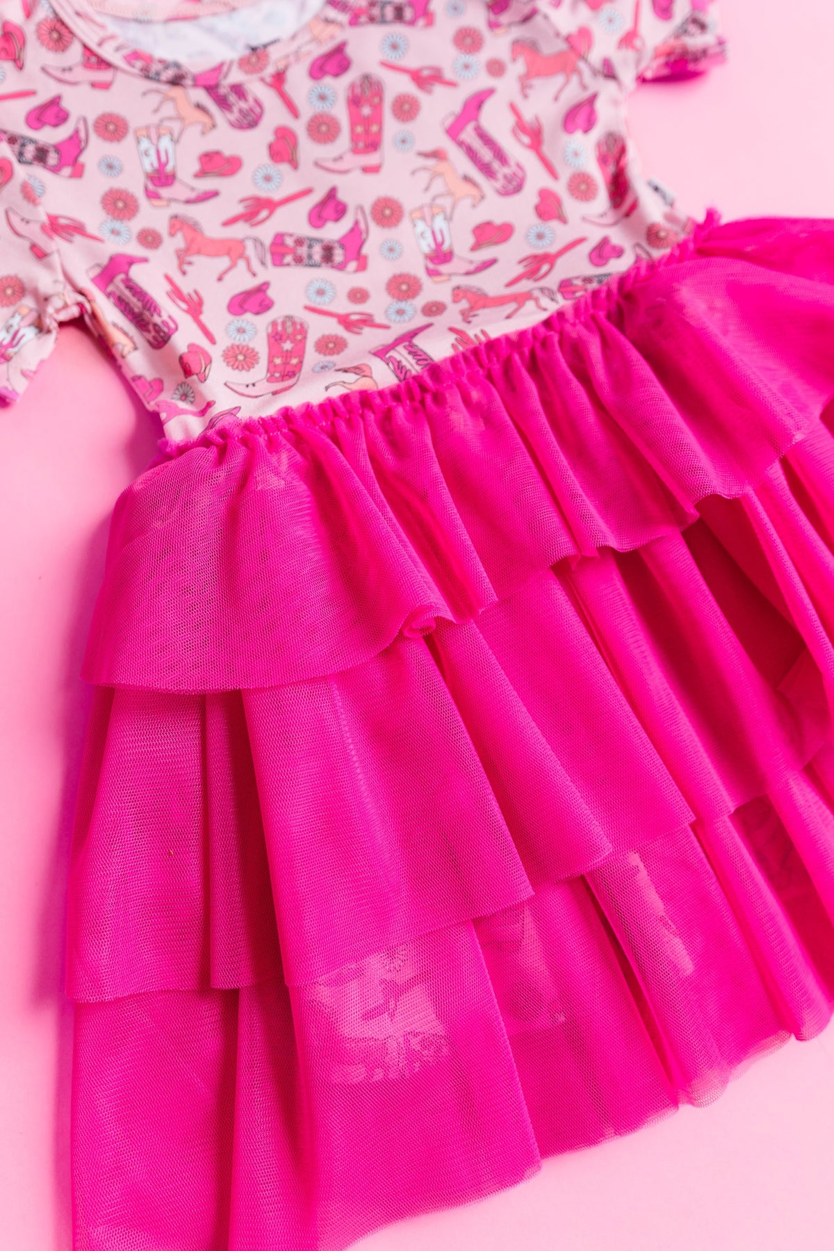 DREAM BIG LITTLE CO STAY WILD COWGIRL DREAM TUTU DRESSEveretts Place