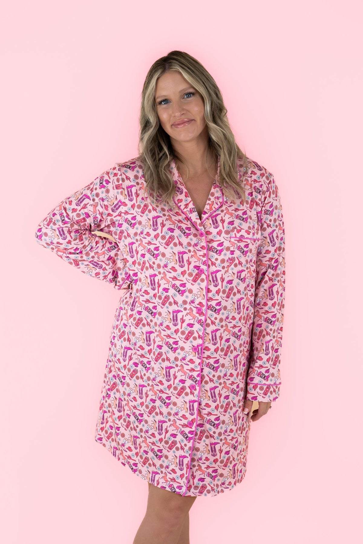 DREAM BIG LITTLE CO Stay Wild Cowgirl Women's Dream GownEveretts Place