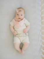 Mebie Baby Stone Bamboo Stretch Crib Sheet - 