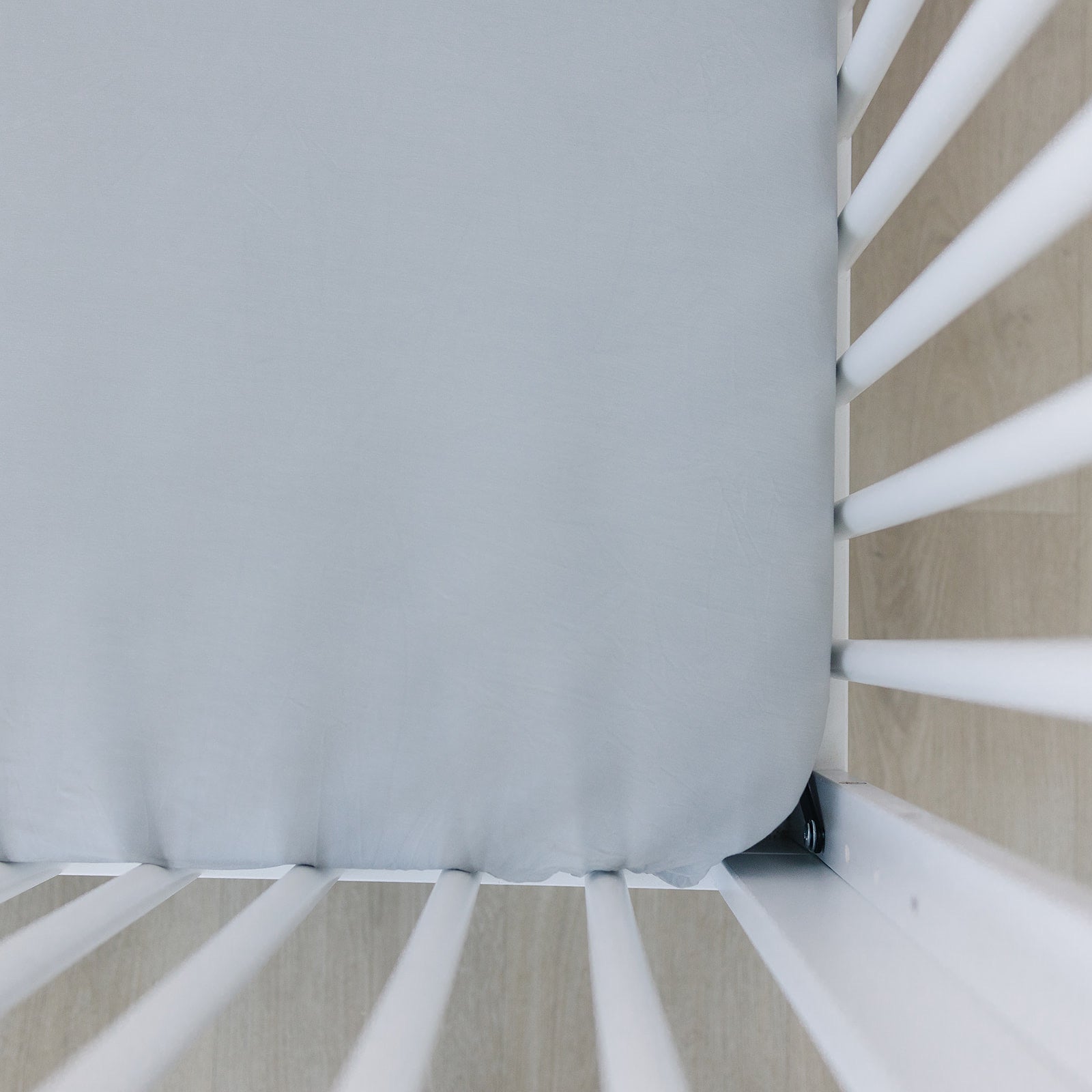 Stone Bamboo Stretch Crib Sheet - Textile, Linens, Furniture, Grey, Bed | Everetts Place