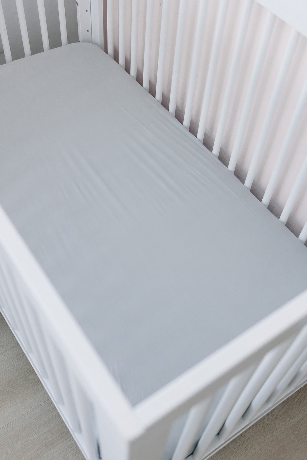 Mebie Baby Stone Bamboo Stretch Crib Sheet - 