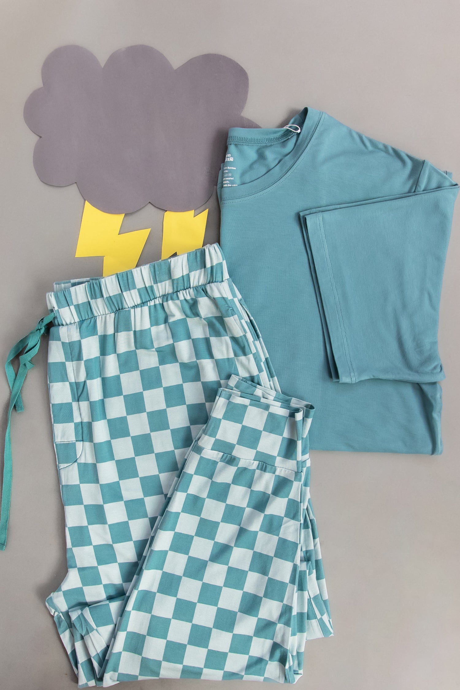 DREAM BIG LITTLE CO STORMY CHECKERS MEN'S DREAM SETEveretts Place