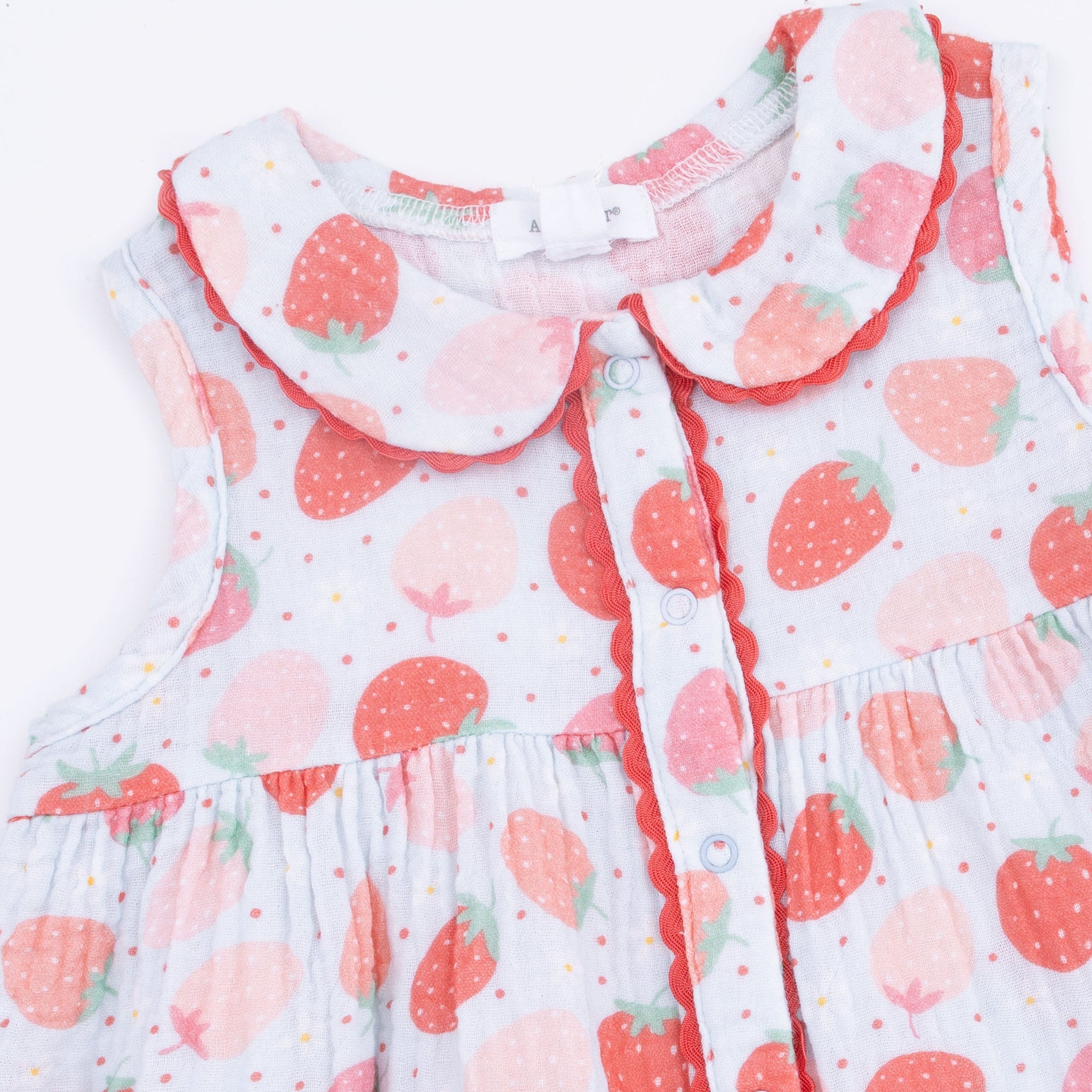 Angel Dear Strawberry Bliss - Jill Dress with Bloomer & Bow on Headband SetEveretts Place